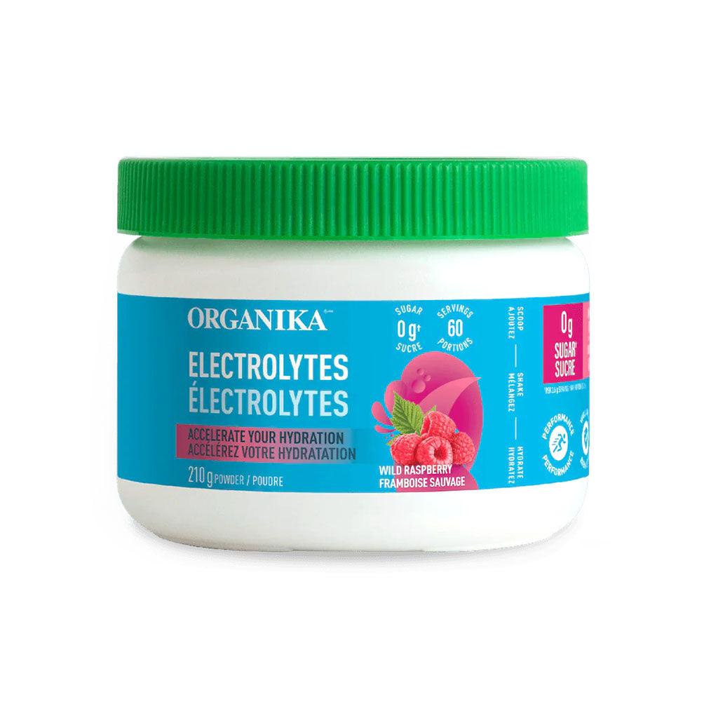 Électrolytes Hydratation Framboise Sauvage Organika