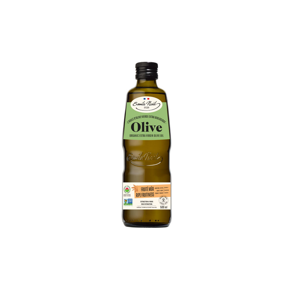 Emile Noël huile d'olive vierge extra biologique fruité mûr 500 ml