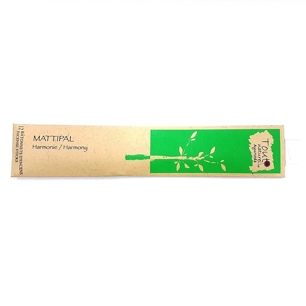Encens Ayurvédique - Mattipal Tout Naturel - La Boite à Grains