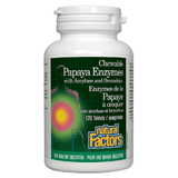 Enzyme de Papaye Natural Factors - La Boite à Grains