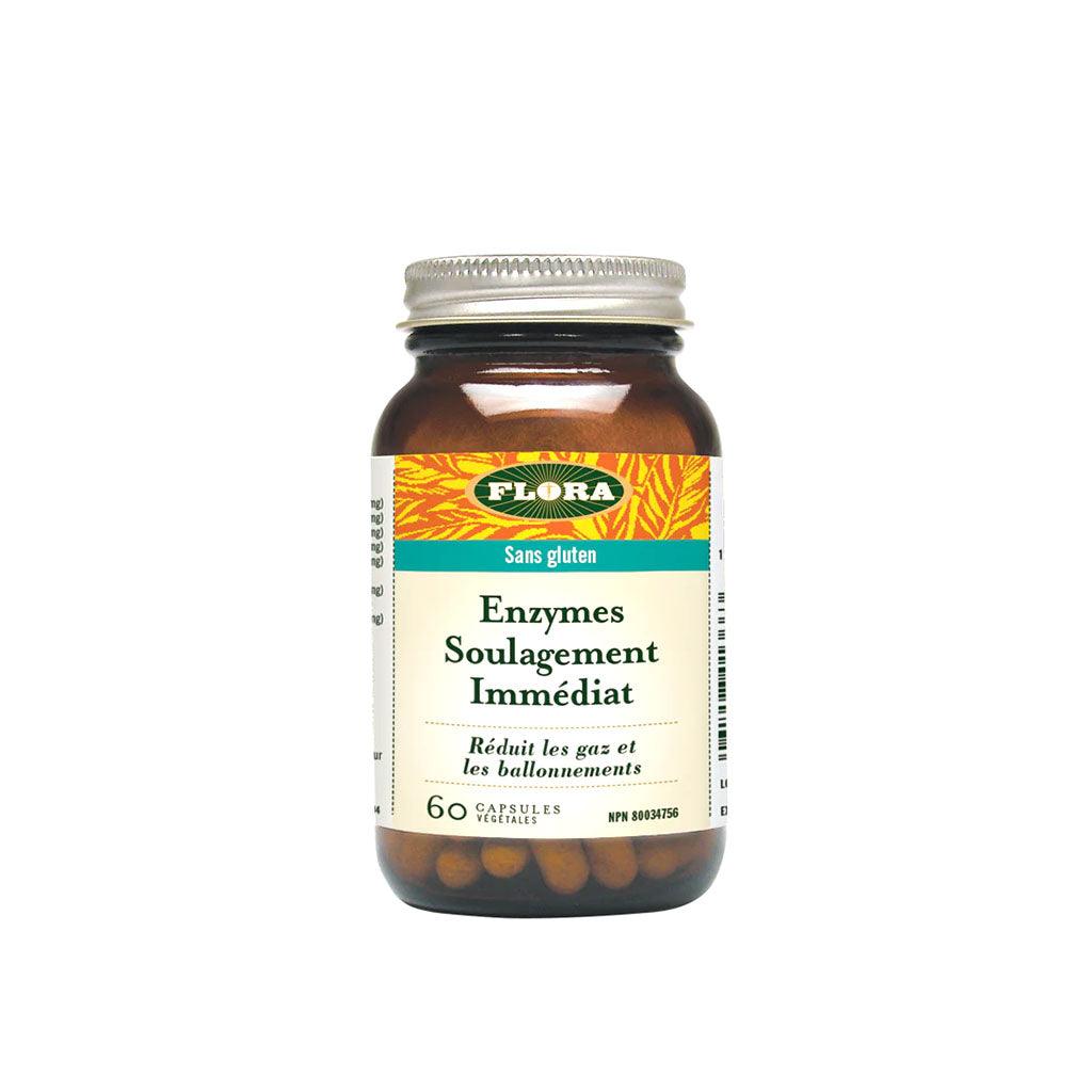 Enzymes Soulagement Immédiat Flora - La Boite à Grains