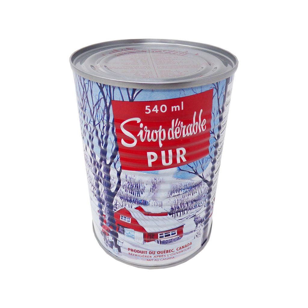 érablière bo sirop sirop d'érable pur ambré 540 ml