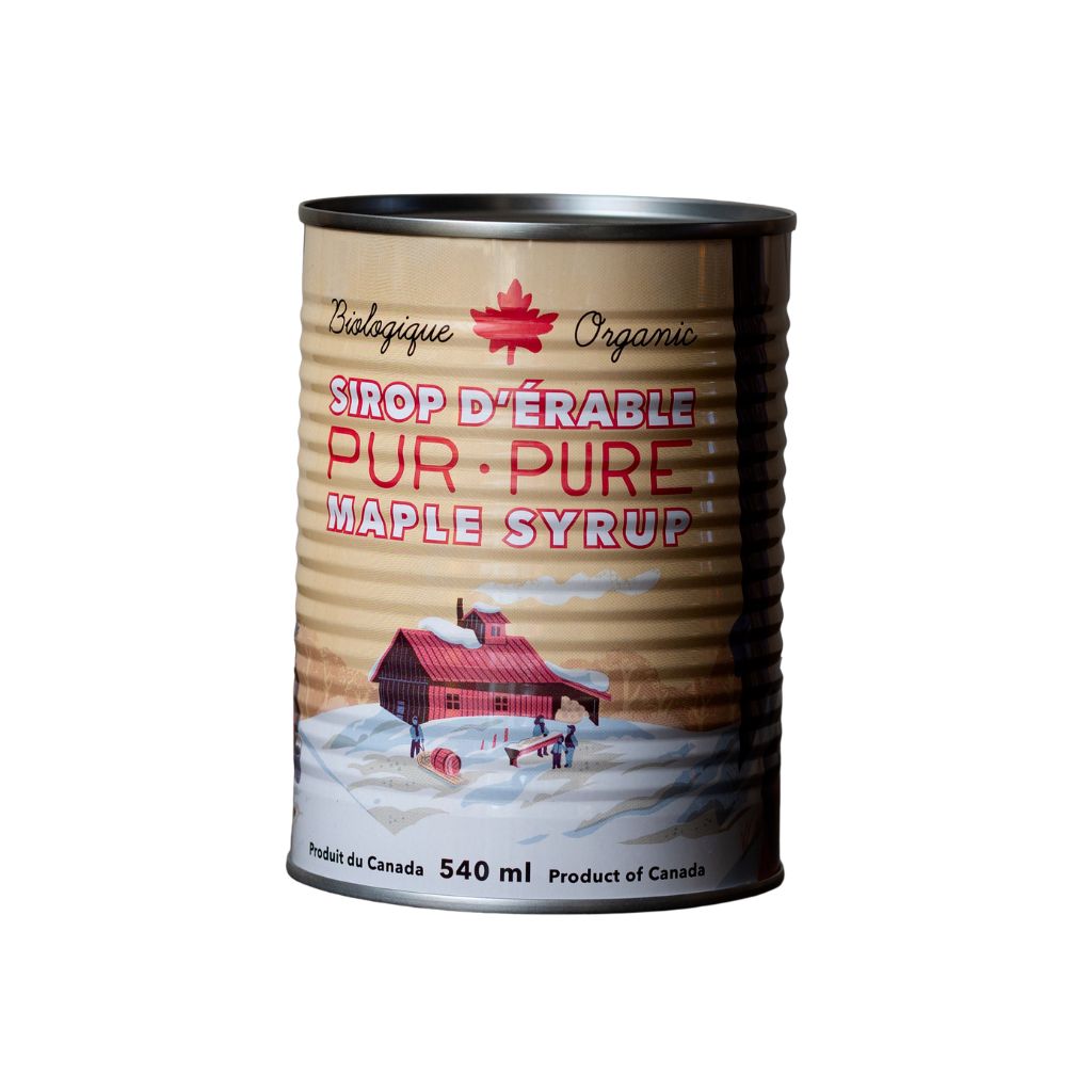 sirop d'érable biologique Bo-Sirop - La Boite à Grains