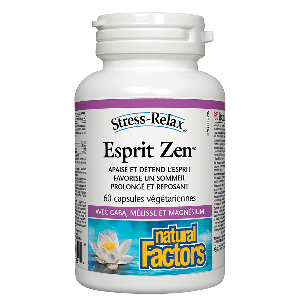 Esprit Zen Natural Factors - La Boite à Grains