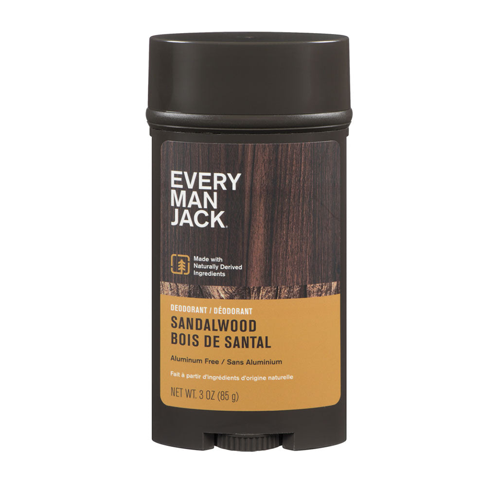 every man jack déodorant bois de santal 85 g - La Boite à Grains