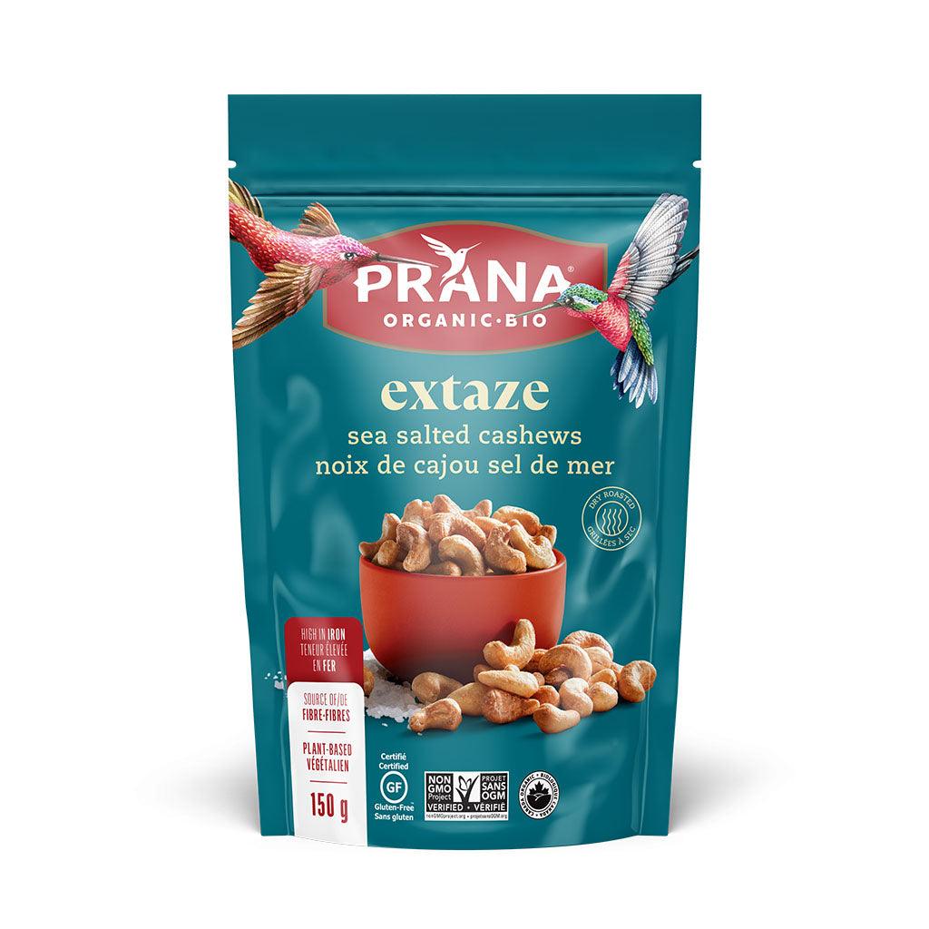 Extaze Noix de Cajou Sel de Mer Biologique Prana - La Boite à Grains