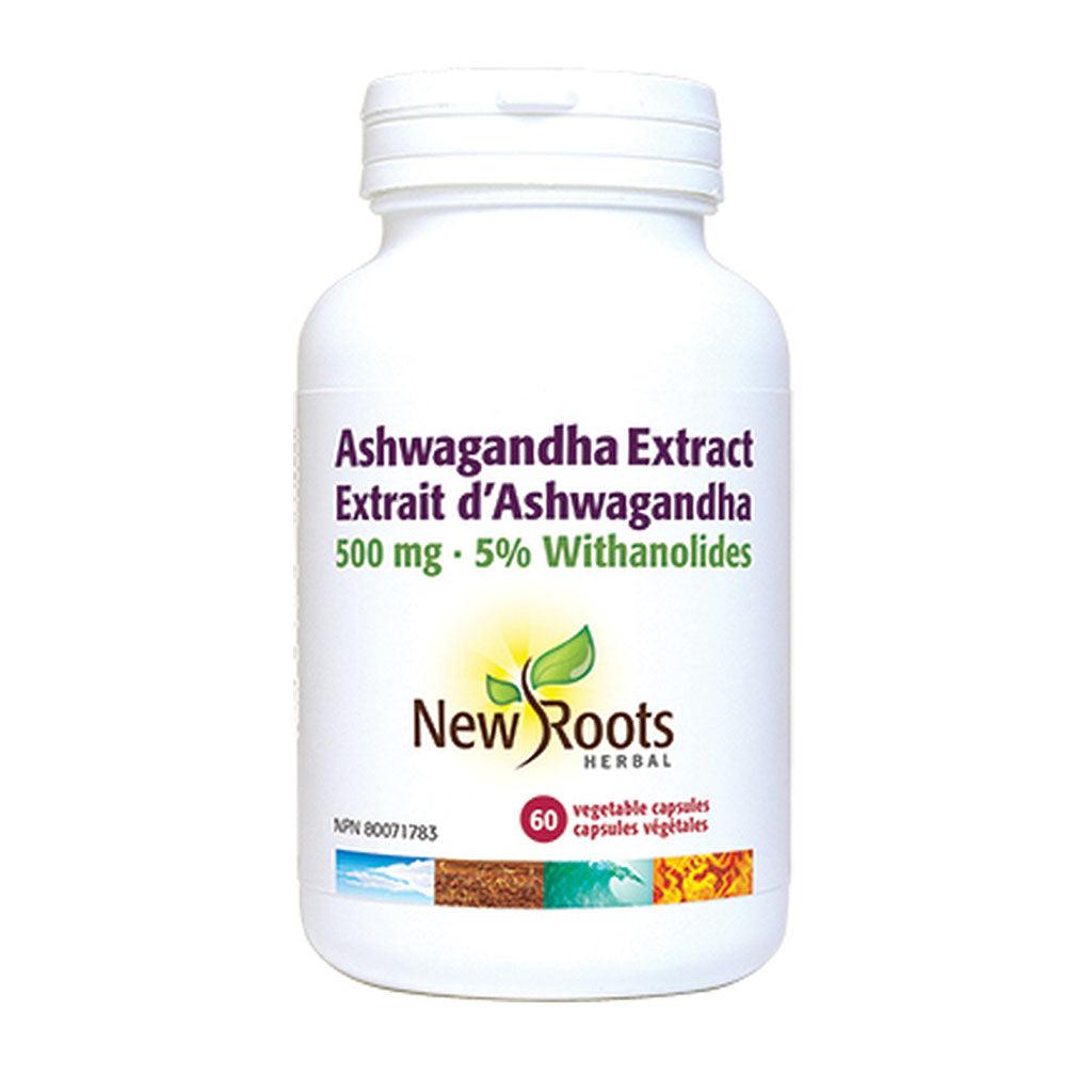 Extrait d'Ashwagandha New Roots Herbal - La Boite à Grains