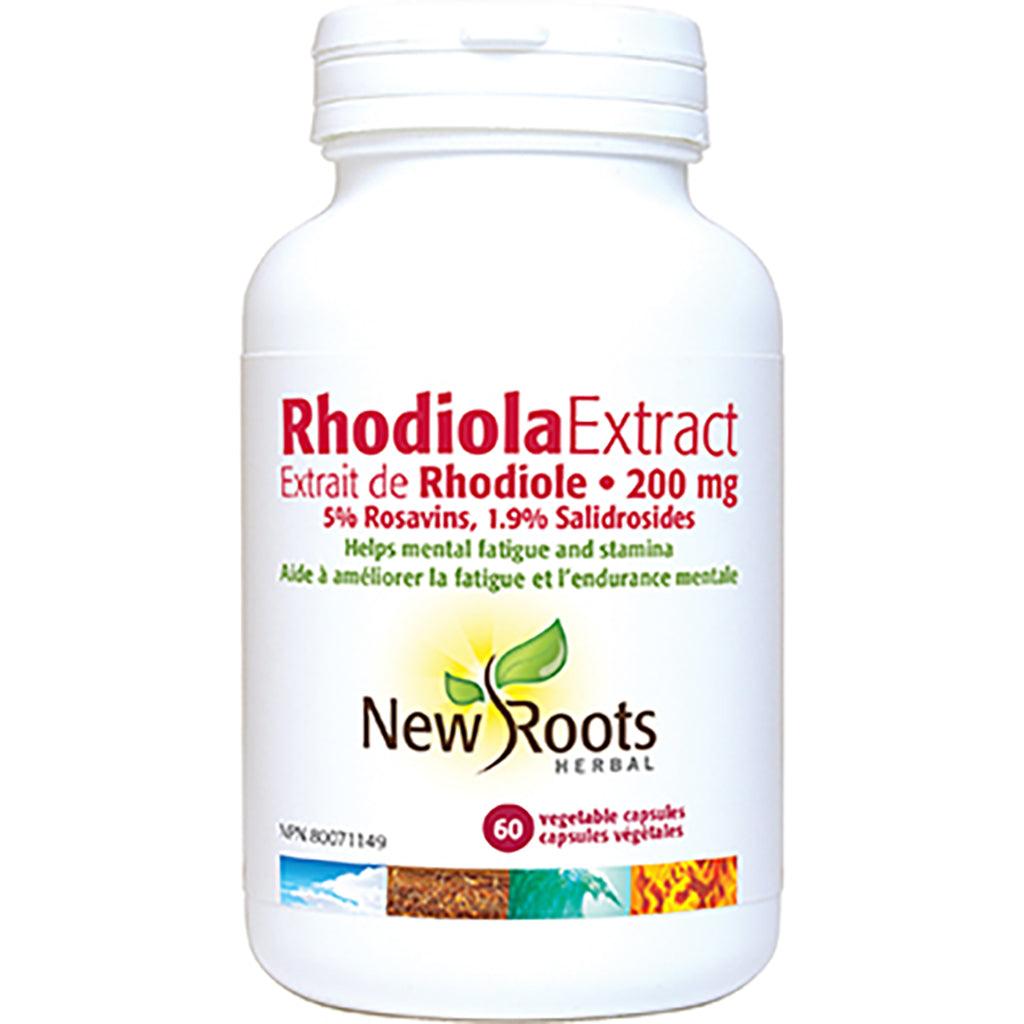 Extrait de Rhodiole 200 mg New Roots Herbal - La Boite à Grains
