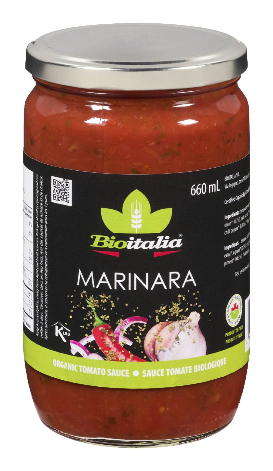 Organic Marinara Sauce