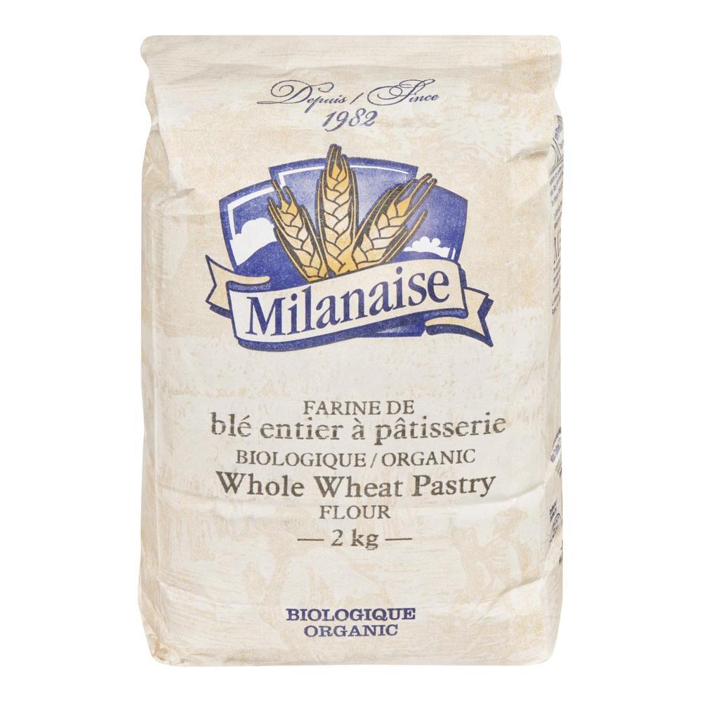 Farine de Blé Entier à Pâtisserie Biologique Milanaise - La Boite à Grains