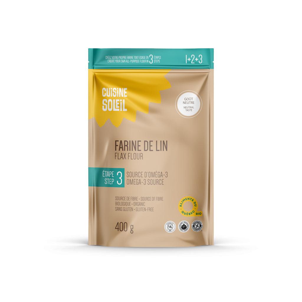Farine de Lin Biologique Cuisine Soleil - La Boite à Grains