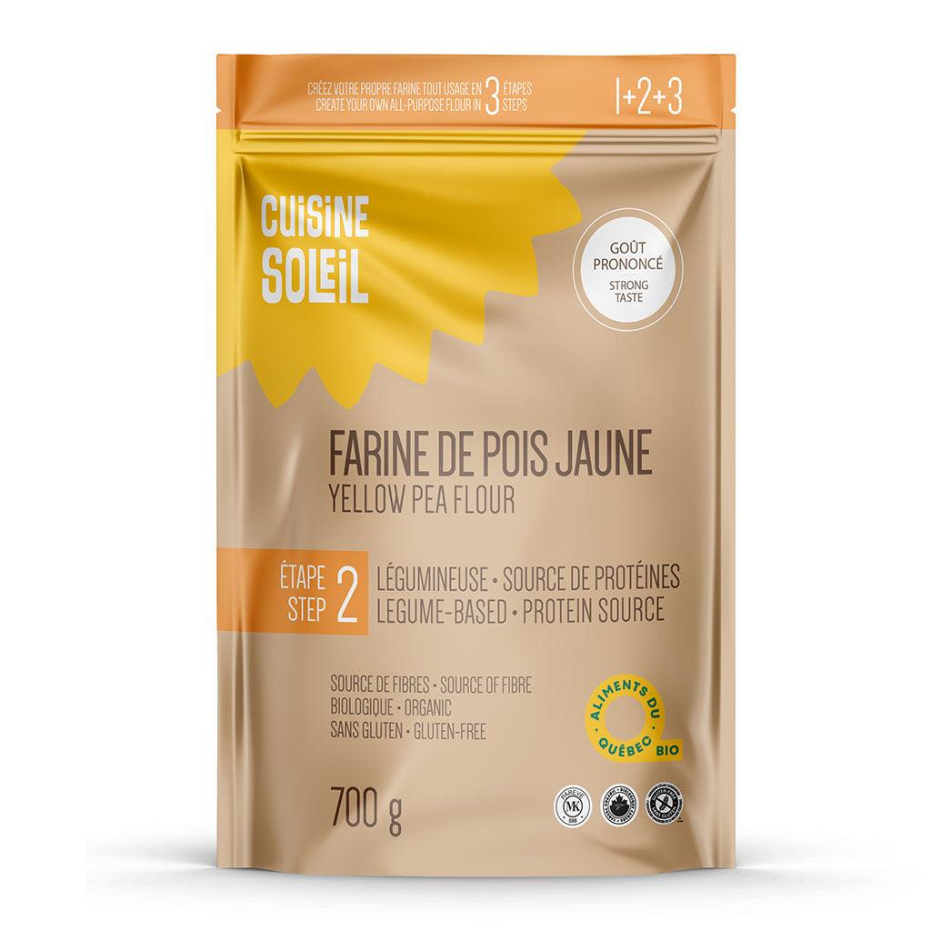 Farine de Pois Jaune Biologique Cuisine Soleil - La Boite à Grains