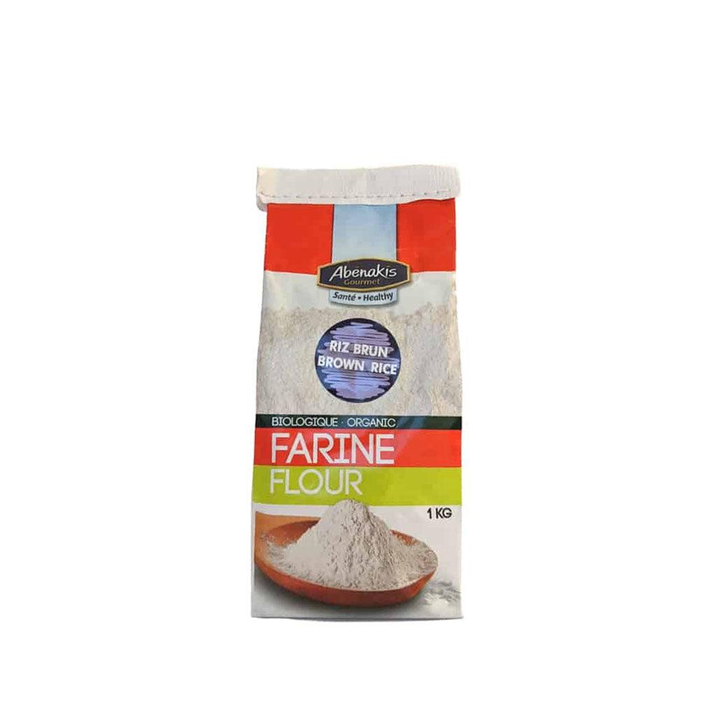 Farine de Riz Brun Biologique Moulin Abénakis - La Boite à Grains