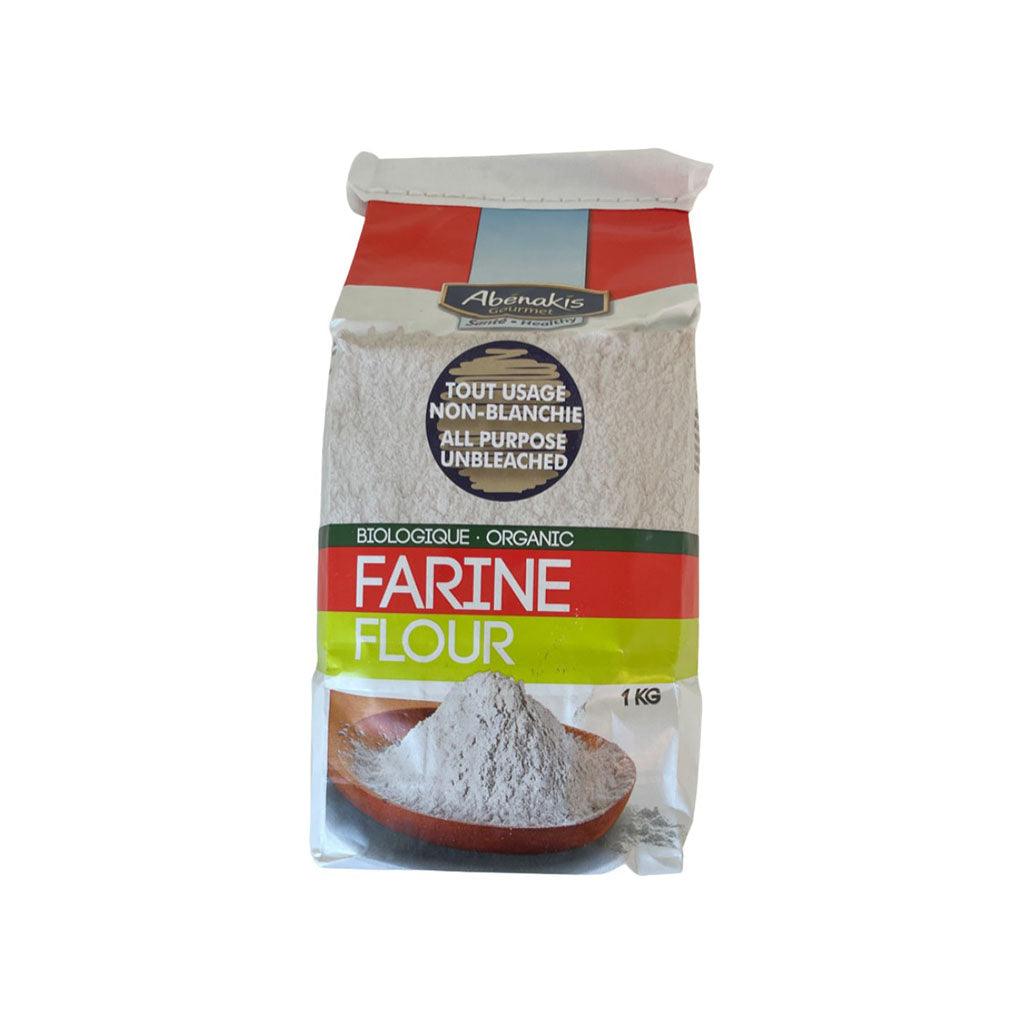 Farine Tout Usage Non Blanchie Biologique Moulin Abénakis - La Boite à Grains