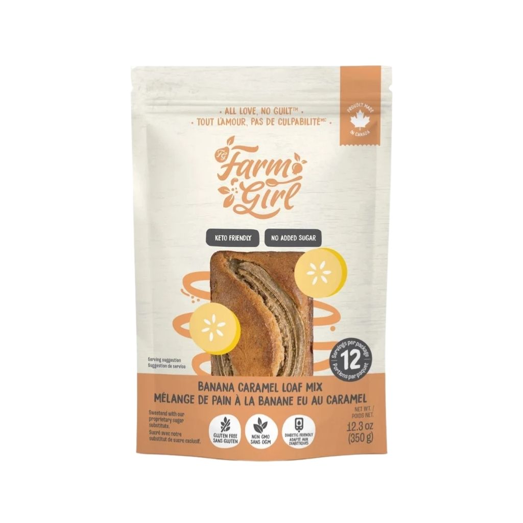 Farm Girl Banana and Caramel Bread Mix - La Boite à Grains