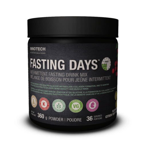 Fasting Days Mélange de Boisson pour Jeûne Intermittent Innotech - La Boite à Grains