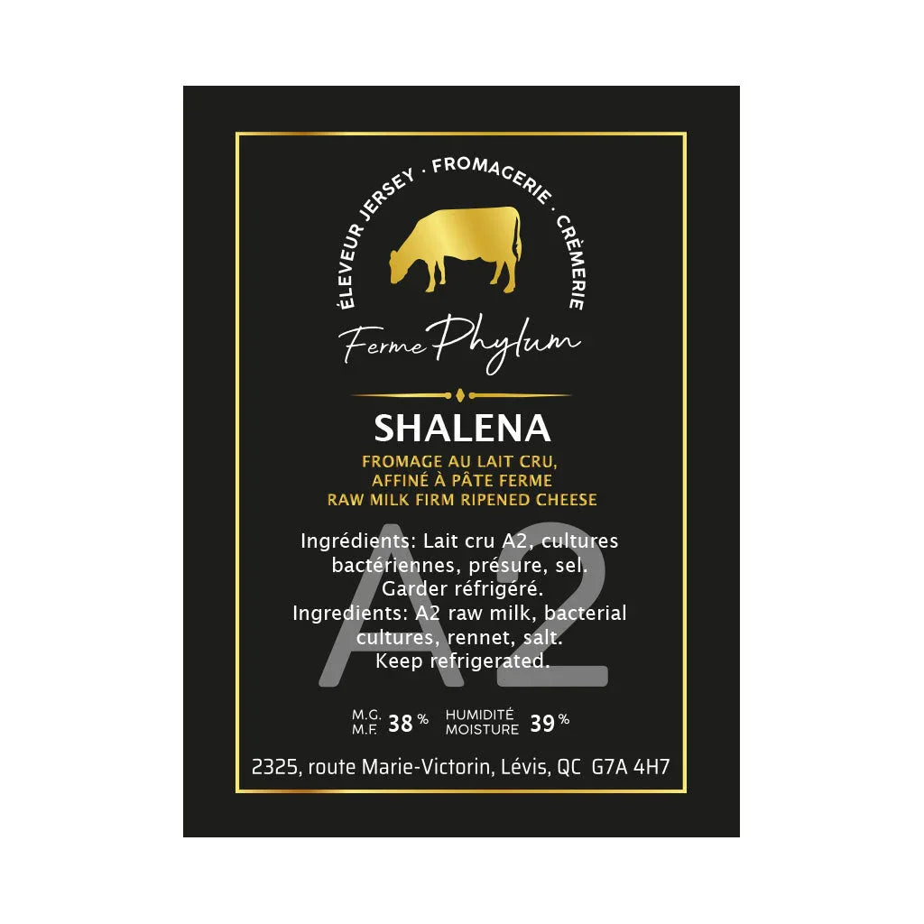 raw milk cheese Shalena Ferme Phylum - La Boite à Grains