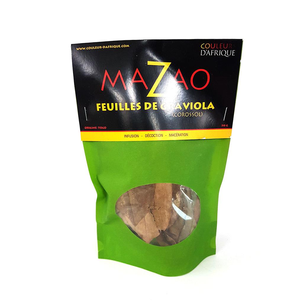 Feuilles de Graviola Couleurs d'Afrique - La Boite à Grains