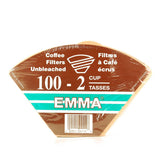 Filtres à Café Écrus EMMA - La Boite à Grains