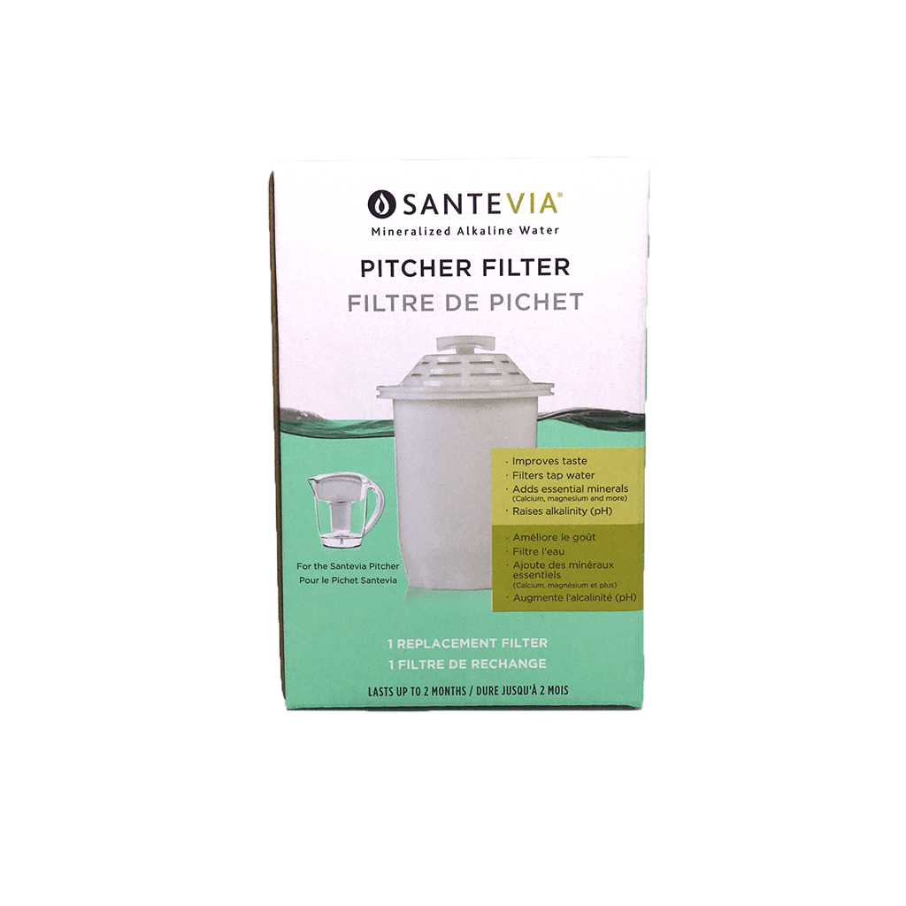 Filtres pour Pichet à Eau Alcaline Santevia - La Boite à Grains
