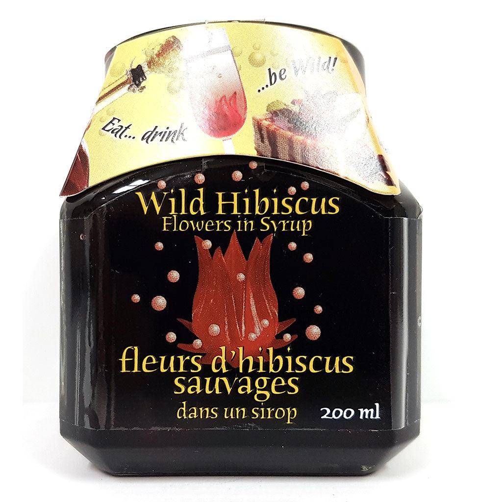 Fleurs d'Hibiscus Sauvages dans un Sirop Wild Hibiscus - La Boite à Grains