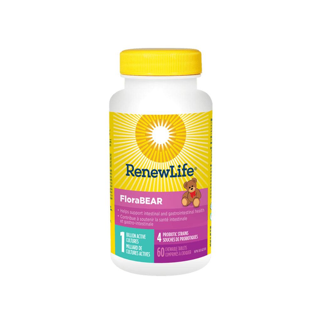 FloraBear Probiotiques pour Enfants Renew Life - La Boite à Grains