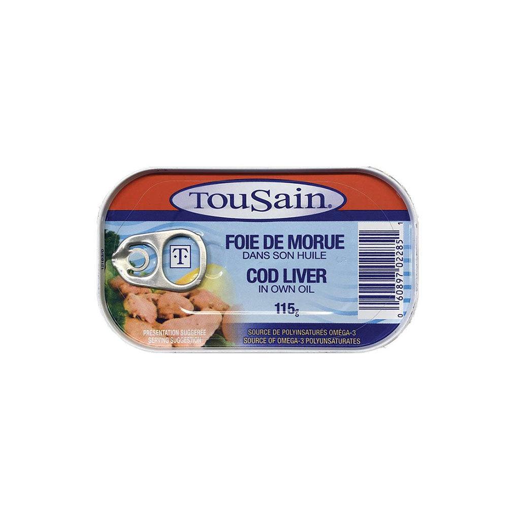 Foie de Morue dans son Huile Tousain - La Boite à Grains