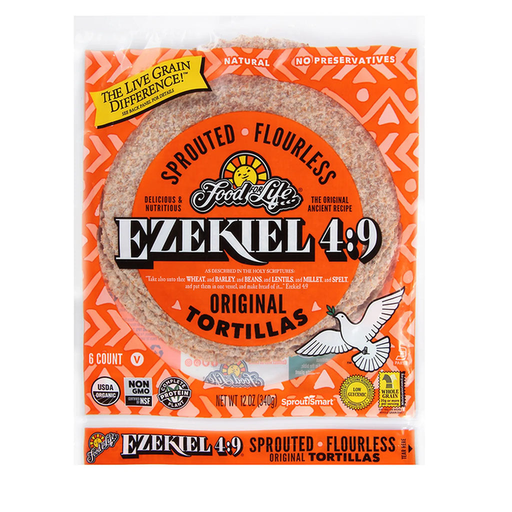 tortillas Ezekiel biologiques Food For Life - La Boite à Grains