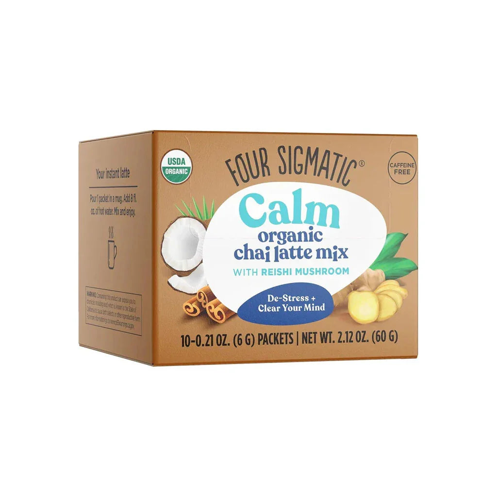 Chai Latte Mix avec Reishi Calm Four Sigmatic - La Boite à Grains