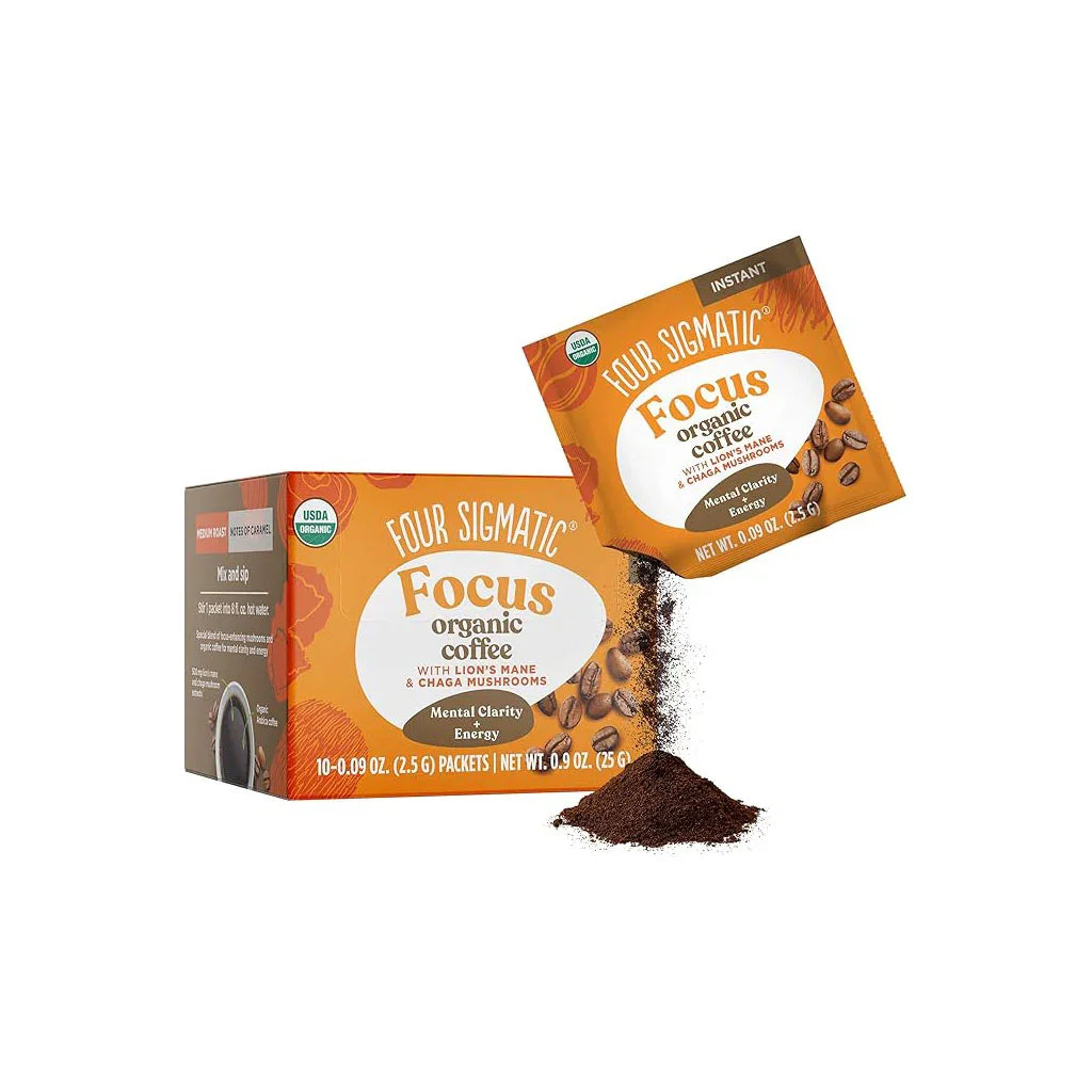 Café Mushroom Mix Chaga et Crinière de Lion Four Sigmatic - La Boite à Grains