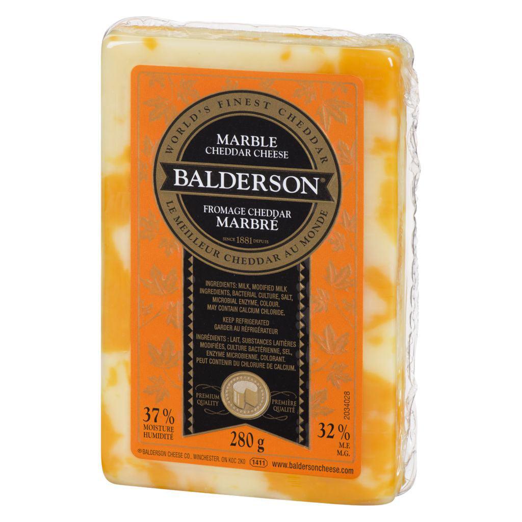 Fromage Cheddar Marbré Balderson - La Boite à Grains