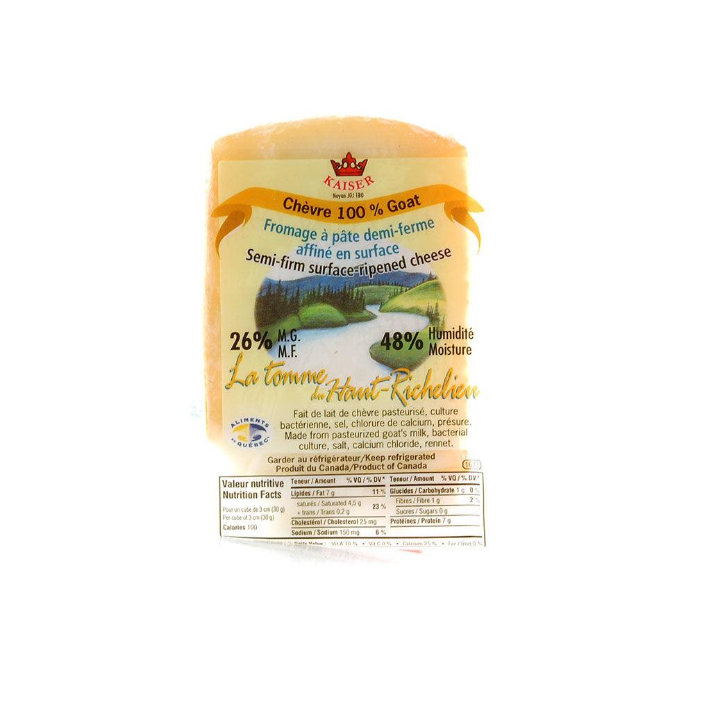 Fromage La Tomme du Haut-Richelieu Fromagerie Fritz Kaiser - La Boite à Grains