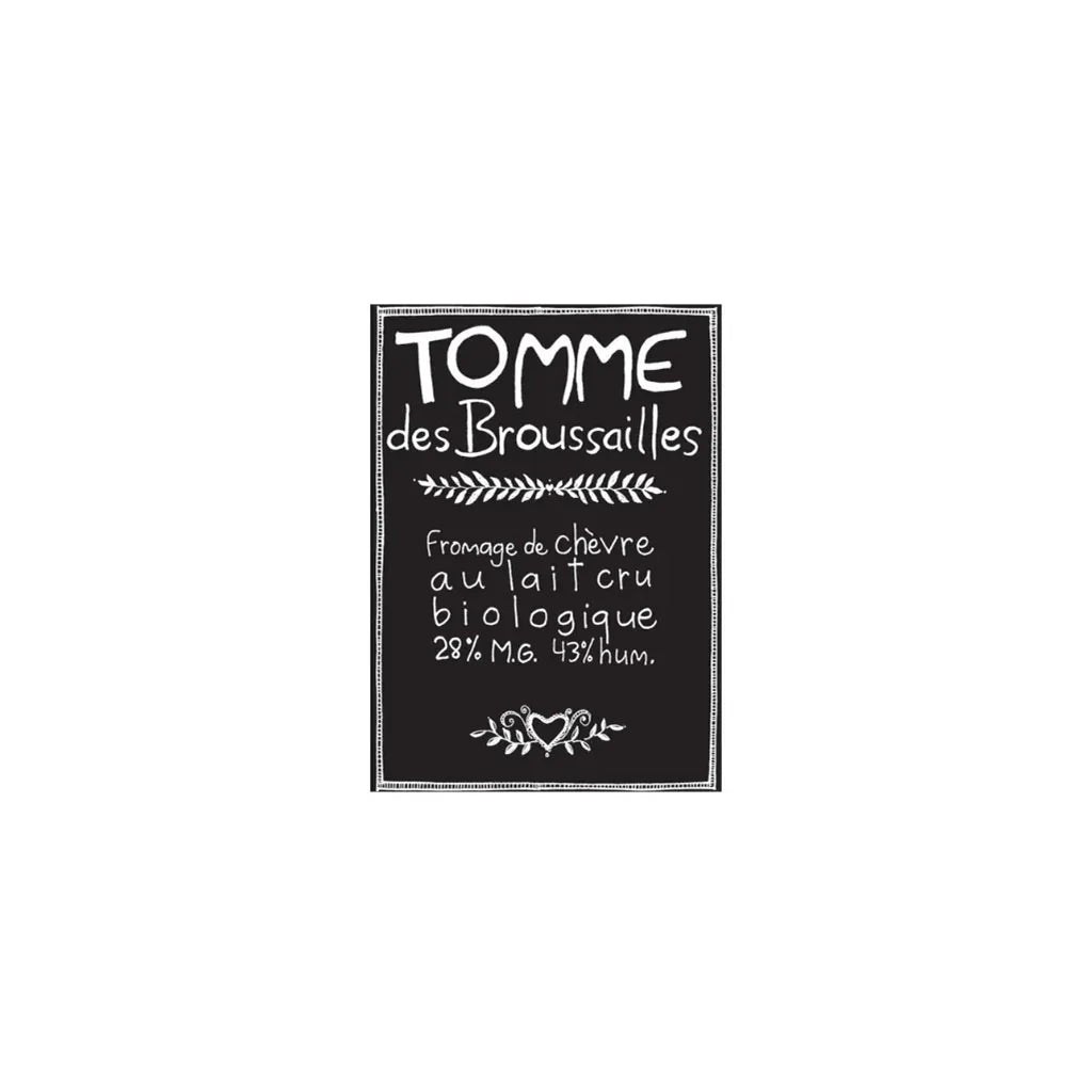 tomme des broussailles fromagerie des Broussailles - La Boite à Grains