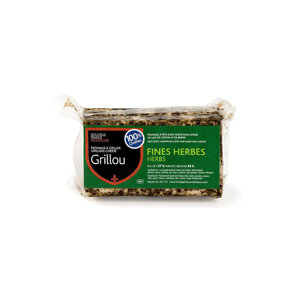 fromagerie nouvelle france grillou fines herbes fromage à griller 200 g