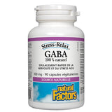 GABA 100 mg Capsules Natural Factors - La Boite à Grains