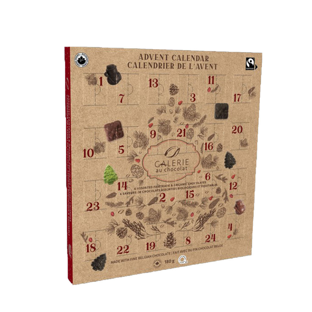 calendrier de l'avent galerie au chocolat - La Boite à Grains