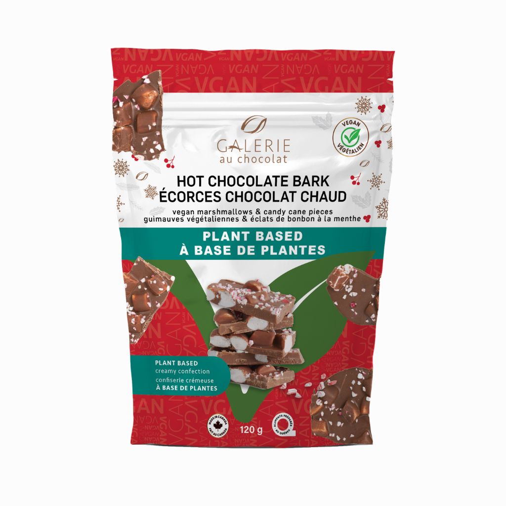 écorces de chocolat chaud véganes Galerie au Chocolat - La Boite à Grains
