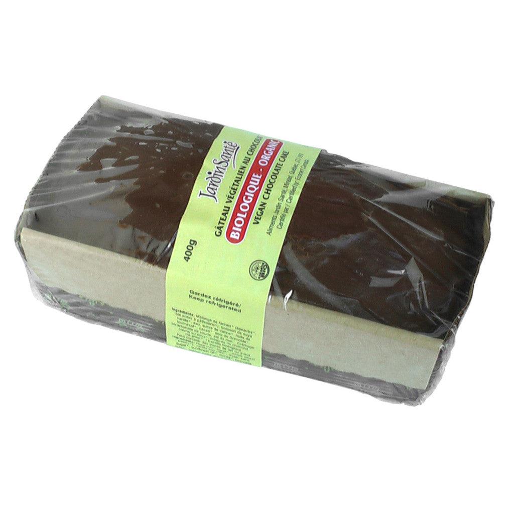 Gâteau Végétalien au Chocolat Biologique Jardin Santé - La Boite à Grains