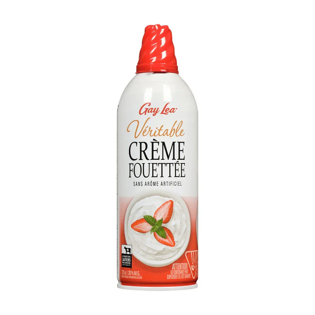 crème fouettée véritable Gay Lea - La Boite à Grains