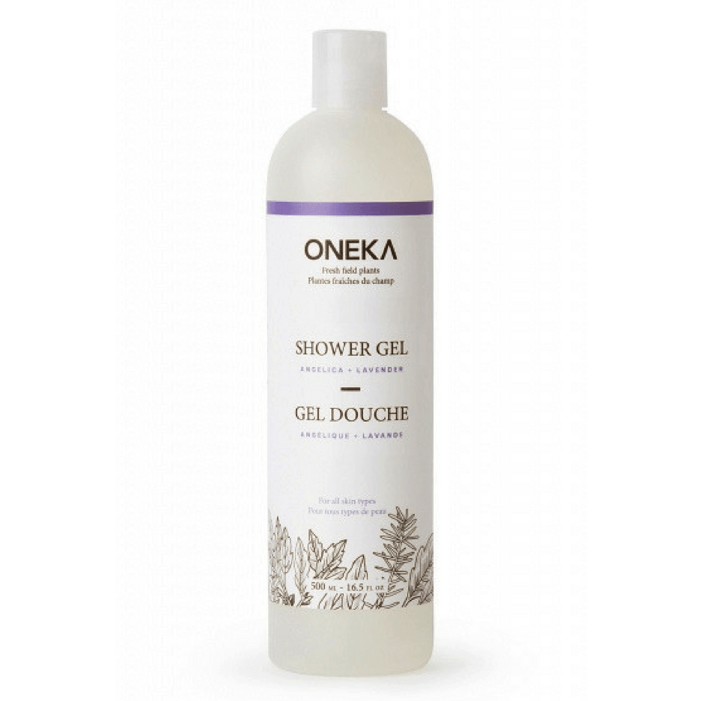 Gel Douche Angélique & Lavande Oneka - La Boite à Grains