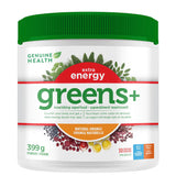 Genuine health greens+ extra energy orange naturelle 399 g - La Boite à Grains
