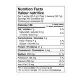 genuine health tout-en-un vanille 675 g valeur nutritive