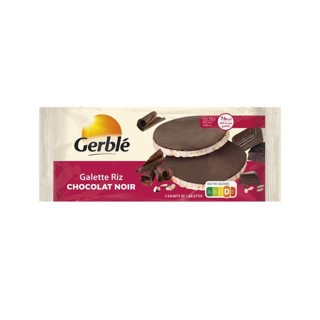 Gerblé Dark Chocolate Rice Cakes - La Boite à Grains
