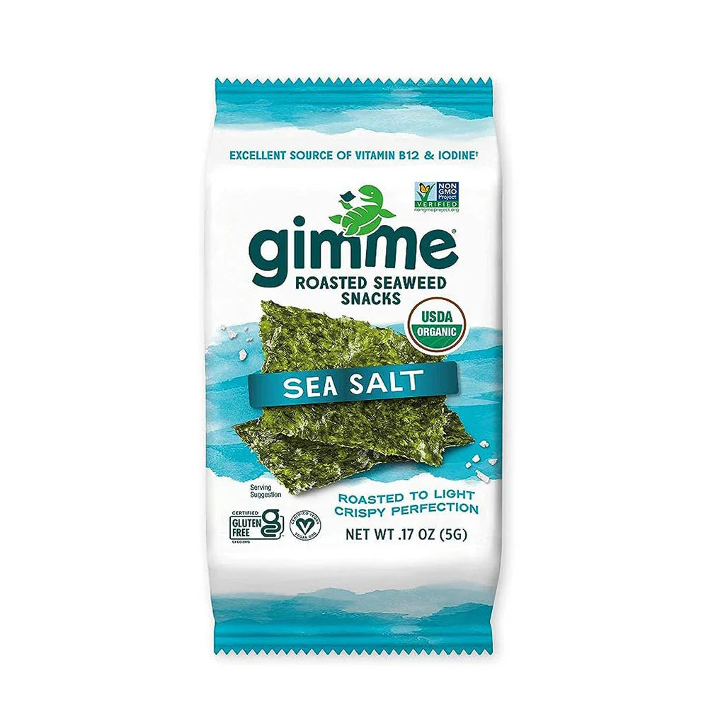 Organic Sea Salt Grilled Algae Snack – La Boite à Grains