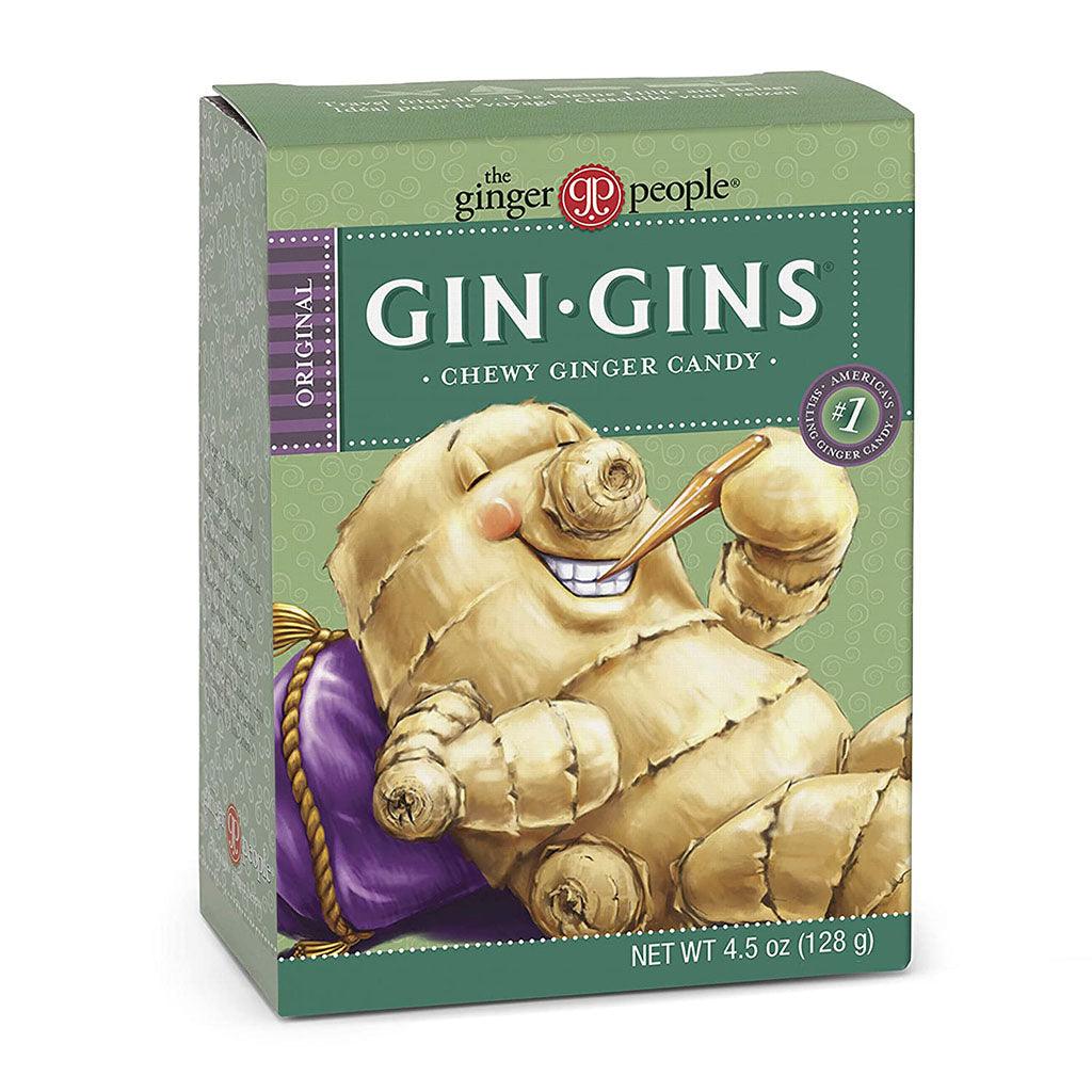 Gin Gins Bonbons Mous au Gingembre Original Ginger People - La Boite à Grains