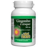 Gingembre à Croquer 500 mg Natural Factors - La Boite à Grains