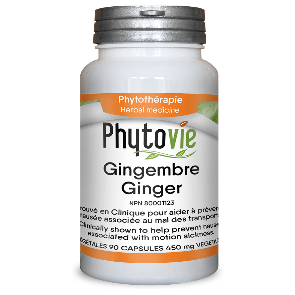 Gingembre (Capsules) Phytovie - La Boite à Grains