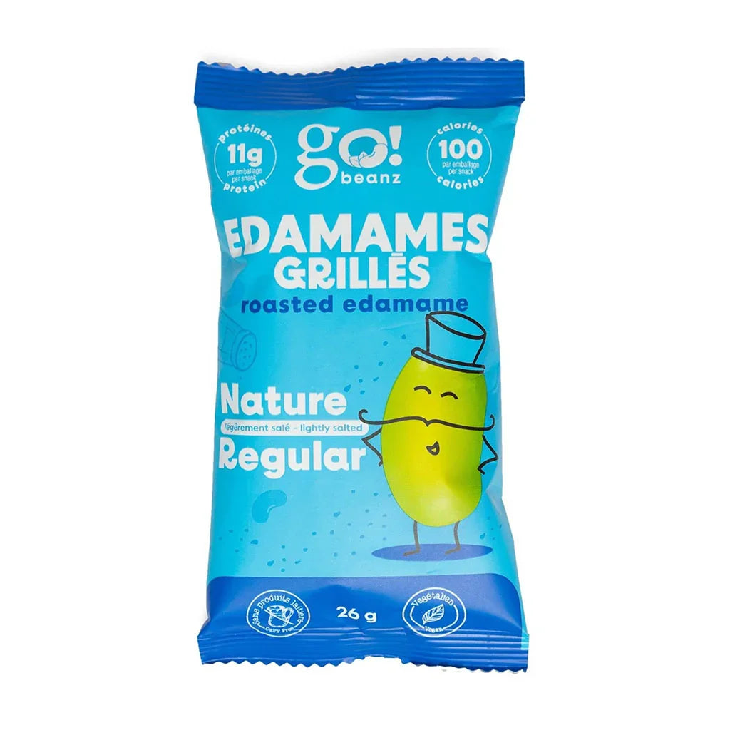 go beanz grilled edamame plain - La Boite à Grains