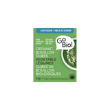 cubes de bouillon de légumes biologique faible en sodim Go Bio! - La Boite à Grains