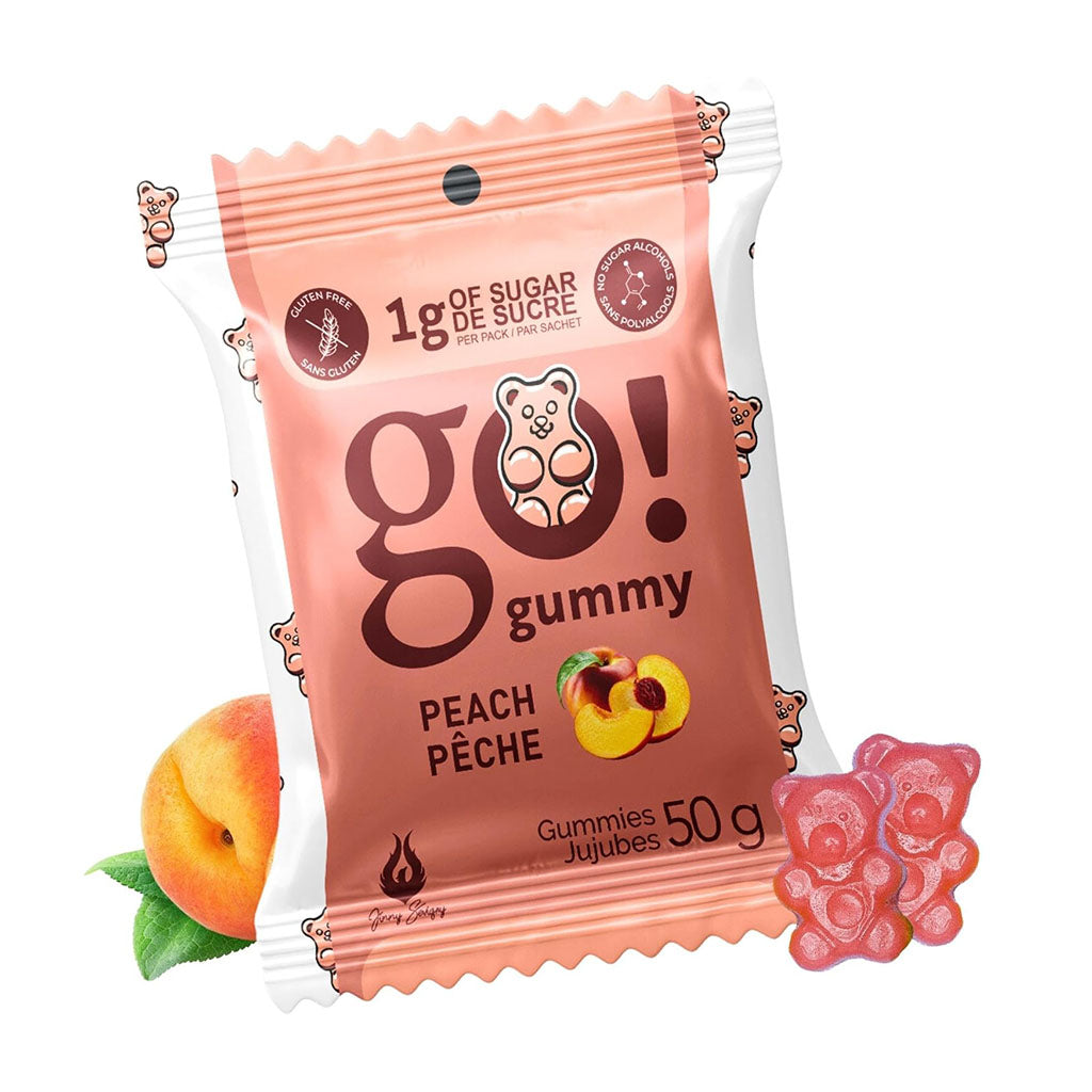 jujubes pêche Go! Gummy - La Boite à Grains